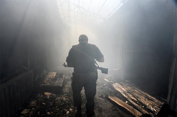 Le silence règne dans le Donbass.