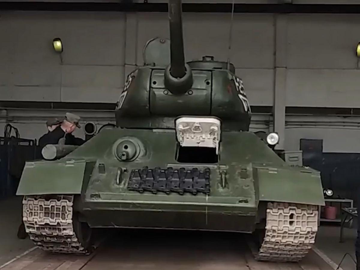 Préparation de la parade militaire du 9 mai