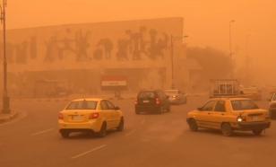 Une énorme tempête de sable à Bagdad