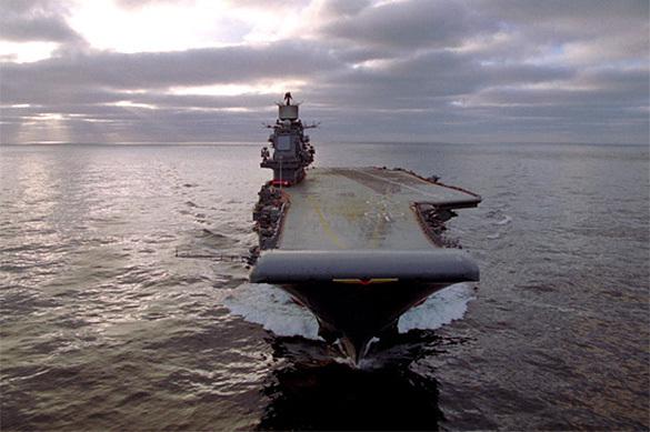 La Défense de la Grande-Bretagne a insulté le porte-avions russe