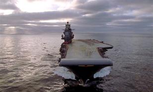 La Défense de la Grande-Bretagne a insulté le porte-avions russe